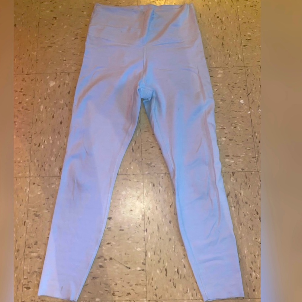 Nike Dri Fit Baby Blue Leggings Sz M